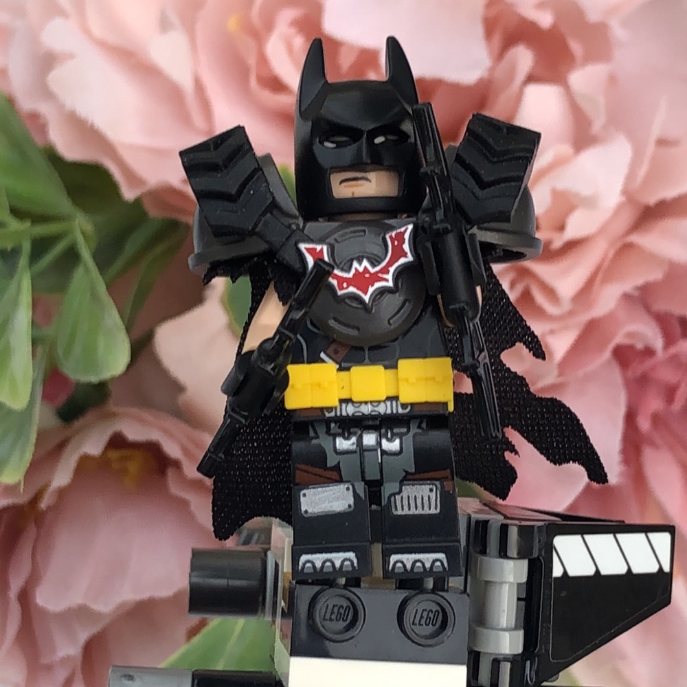 LEGO Movie 2 BATMAN - BATTLE READY minifigure 70836 BATMAN LEGO MOVIE 2